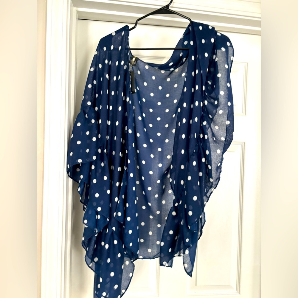 Polka dot cardigan